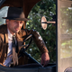 Matthew Rhys in a hat.